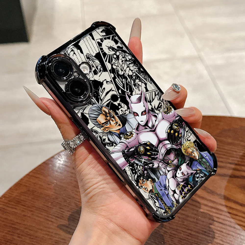 Anime Jojo's Bizarre Adventure Plating Phone Case