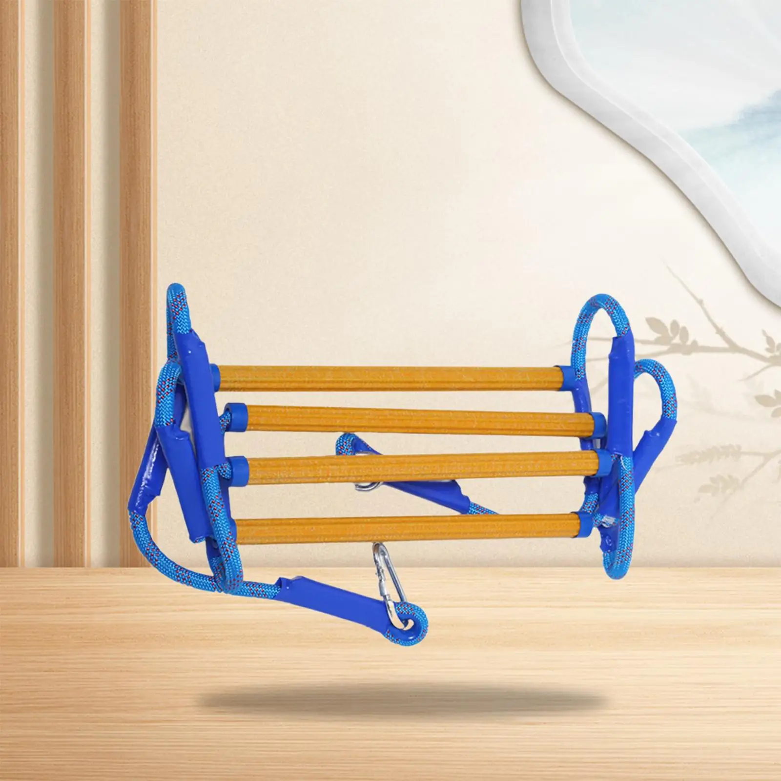 Fire Escape Ladder Rope Strong Climbing Hanging for Window Balcony Railings