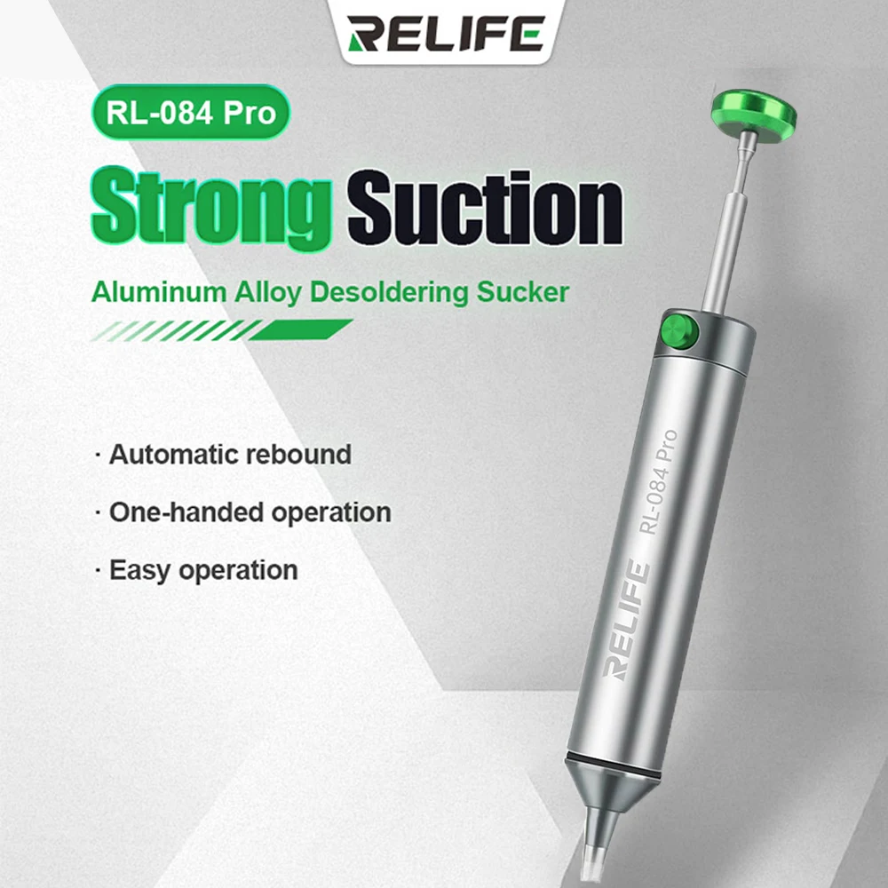 Desoldering Tool RELIFE RL-084Pro Aluminum Alloy High Temperature Resistant for Motherboard PCB Repair