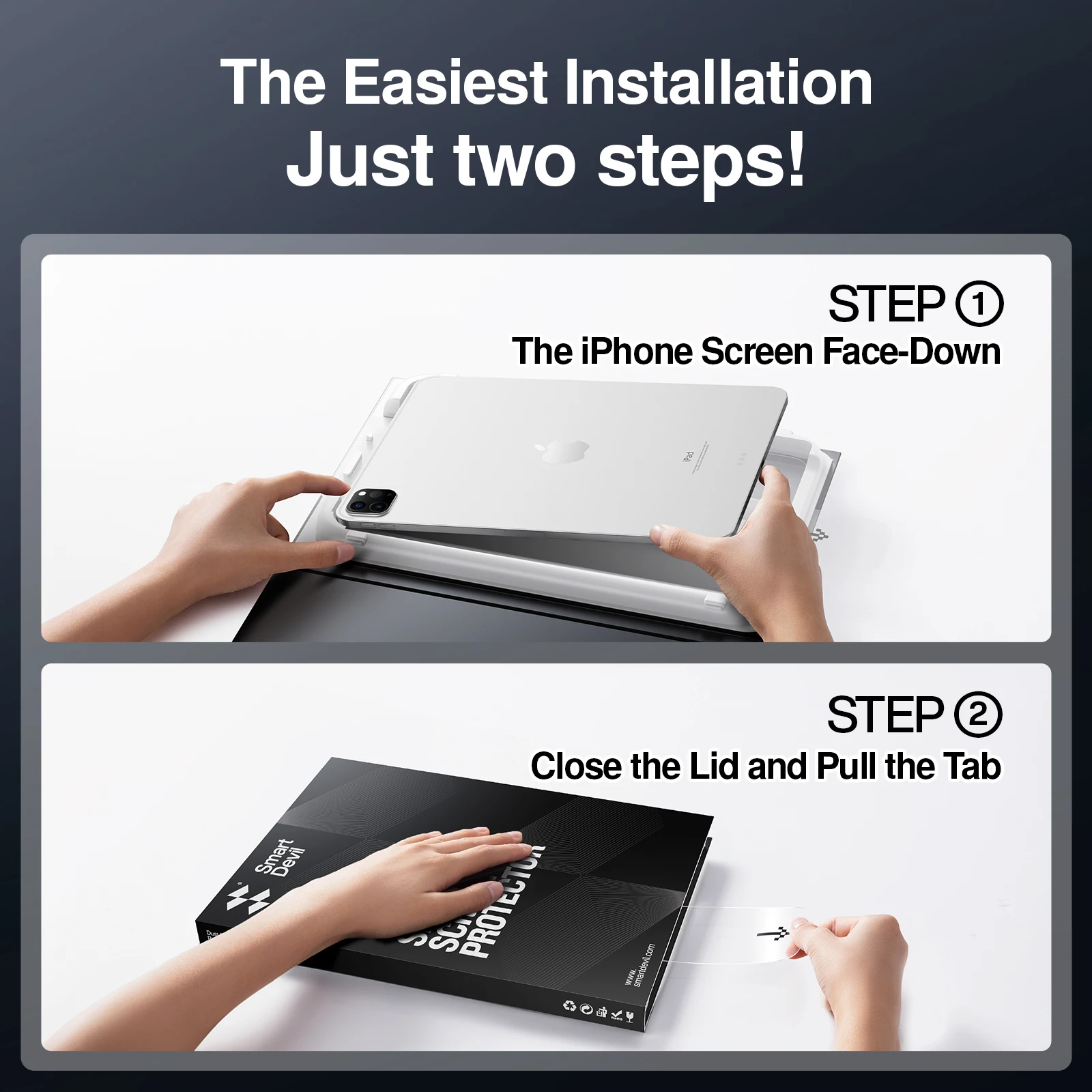 Premium Dust-Free HD Tempered Glass Screen Protector