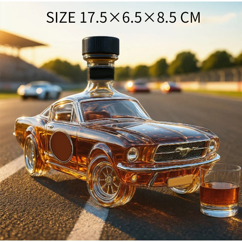 Nuovo motore per auto liquore whisky decanter in vetro bar di casa contenitore per bottiglia di vino trasparente statua decorazione della tavola accessori regalo - Image 6