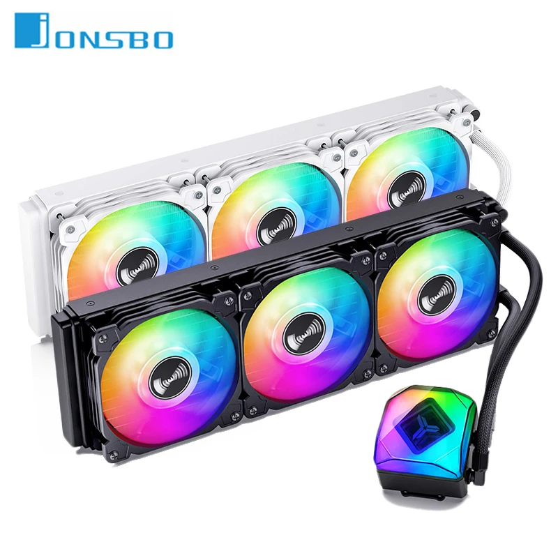 

JONSBO TW6 360 5V 3Pin ARGB Liquid Water Cooler CPU Cooler Integrated Radiator 120mm Case Fan LGA 2011/115x/1200/1700/AM4