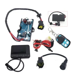 12V24V Diesels Air Heater Car Heater Switch Controller Accessories LCD Monitor Switch Parking Heater Controller For Car Track Ai