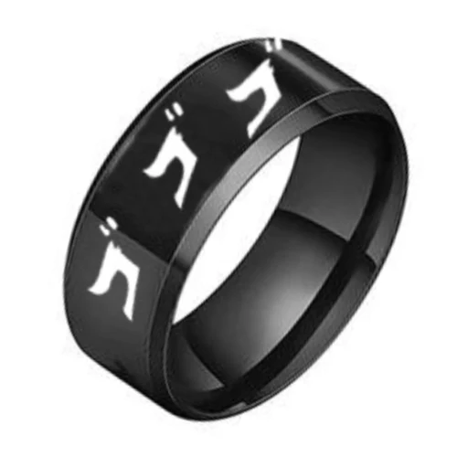 AsJerlya Fashion Anime Style Cosplay Jewelry Stainless Steel JOJOS BIZARRE ADVENTURE Cosplay Ring Anniversary Gift Party Jewelry 5