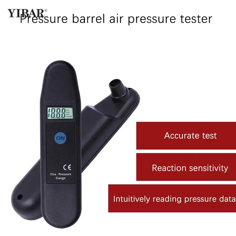 

TG101 Digital Car Tire Tyre Air Pressure Gauge Meter LCD Display Manometer Barometers Tester PSI/KPA/BAR/KG/CM2 Detector for Car