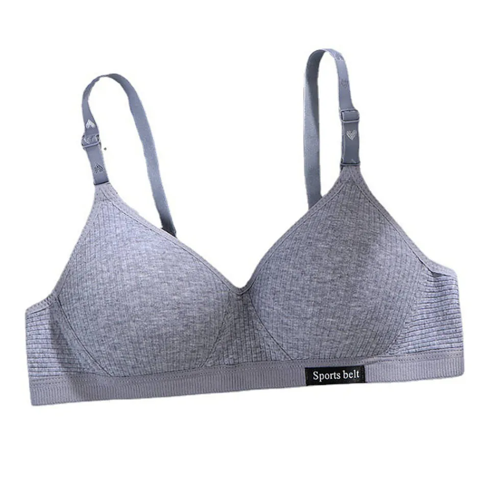 Cotton Sport Underwear for Teens Seamless Girl No Underwire Training Bra Soft Skin-Friendly School Girl Small Size Bra Clothing 5