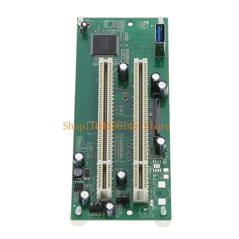 652F PCI-E 2xPCI 어댑터 케이블 PCIE x16 카드 PCI 확장 변환기
