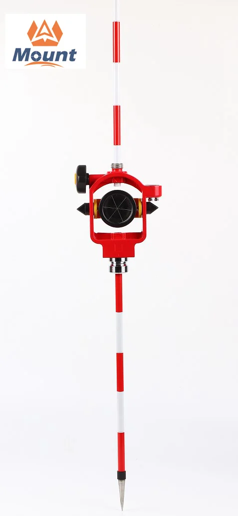 SP069 Sliding Mini Prism FDC069 With 1.5M Poles For Surveying