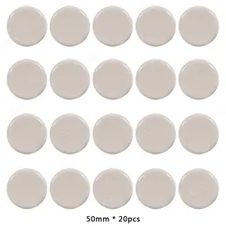 Self - Adhesive Furniture Slider Pads - Floor Protectors for Chairs, Tables, and Sofas (20 - Pack) (50mm)