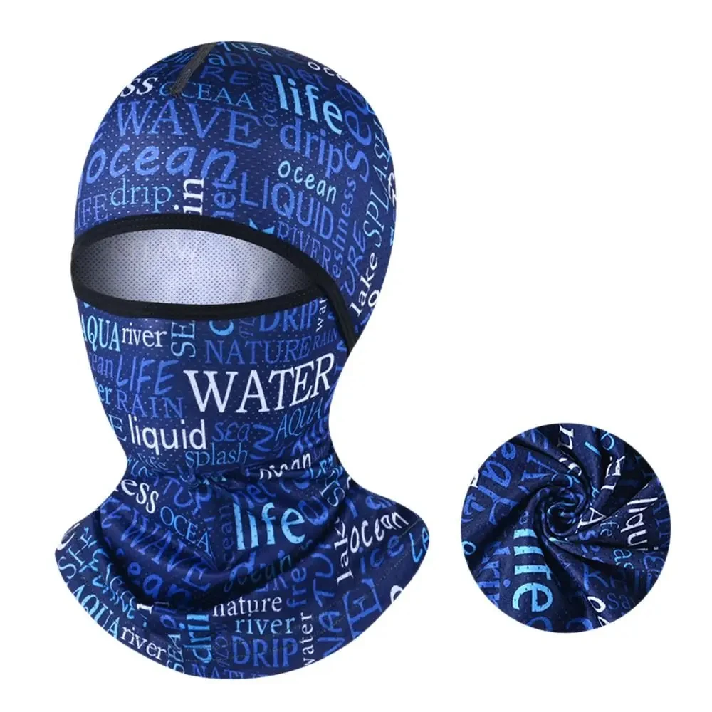 Summer Cool Ice Silk Balaclava – Full Face UV Protection Cycling Cap, Sports Face Cover for Men & Women (Bike/Motorcycle)