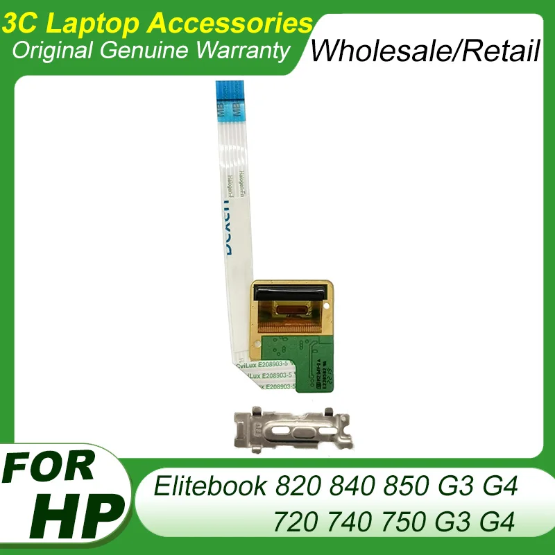 

New Original Fingerprint Reader for HP Elitebook 840 G3 G4 850 740 750 820 720 G3 G4 6042B0348501 Fingerprint Reader with Cable