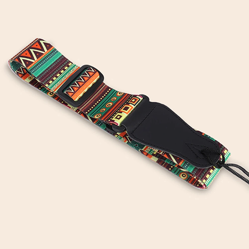 

Guitar Strap For Acoustic Electric Guitar And Bass Multi-Color Guitar Adjustable Soft Webbing Belt Nylon Straps Guitar Parts