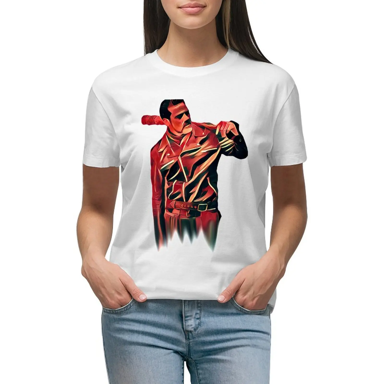 

Negan T-shirt kawaii clothes summer top tops t-shirt dress for Women plus size