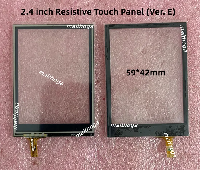 2.4 inch TFT LCD Resistive Touch Panel 41*60mm/59*42mm