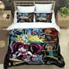 Monster High cartoon printed Bedding Sets exquisite supplies set duvet cover bed comforter set bedding set luxury birthday gift 6
