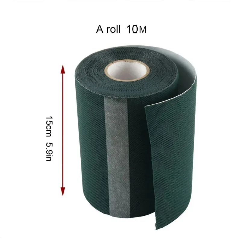 Artificial Grass Seam Tape for Lawn Glue-free Garden Lawn Green Tape Synthetic Grass Carpet Fixed Connection artificial grass mats