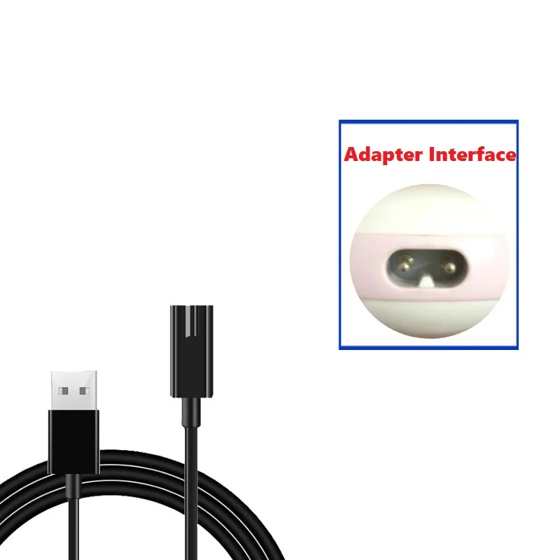 

Женский Электрический эпилятор, зарядное устройство USB, шнур питания, бритва, бритва, USB аксессуары, подходит для FLYCO FS7208 FS7209