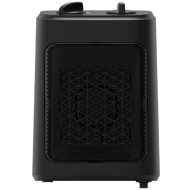 Mainstays 1500W Ceramic Fan-Force Electric Space Heater, WSH10C2ABB, Black  - AliExpress