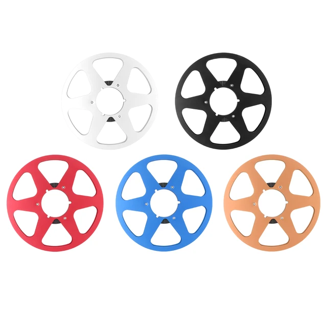 1/4 7 Inch Empty Reel Aluminum Alloy 2 Hole Opening Machine Part Tape Takeup  Reel for TEAC new - AliExpress