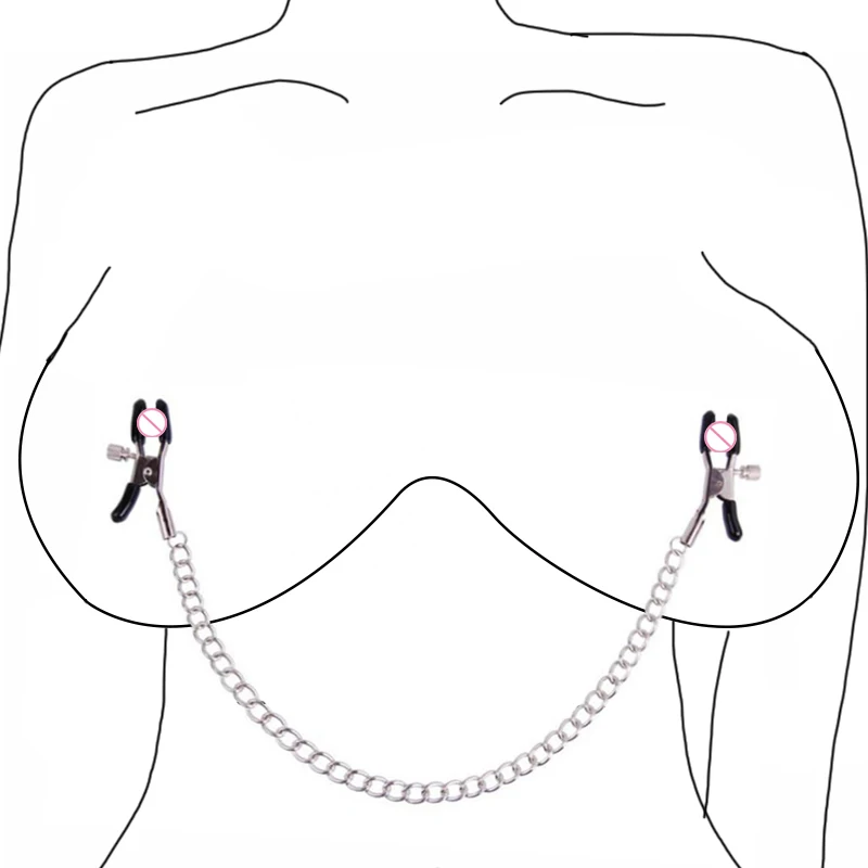 Nipple Clamps Stretche Pussy Vagina Clamps Erotic Bra Sexy Bandage Strappy Halter Bra Adult Sex Toys For Women Men Sex Products nipple clamps nipple sex toys nipple clamp vibrator