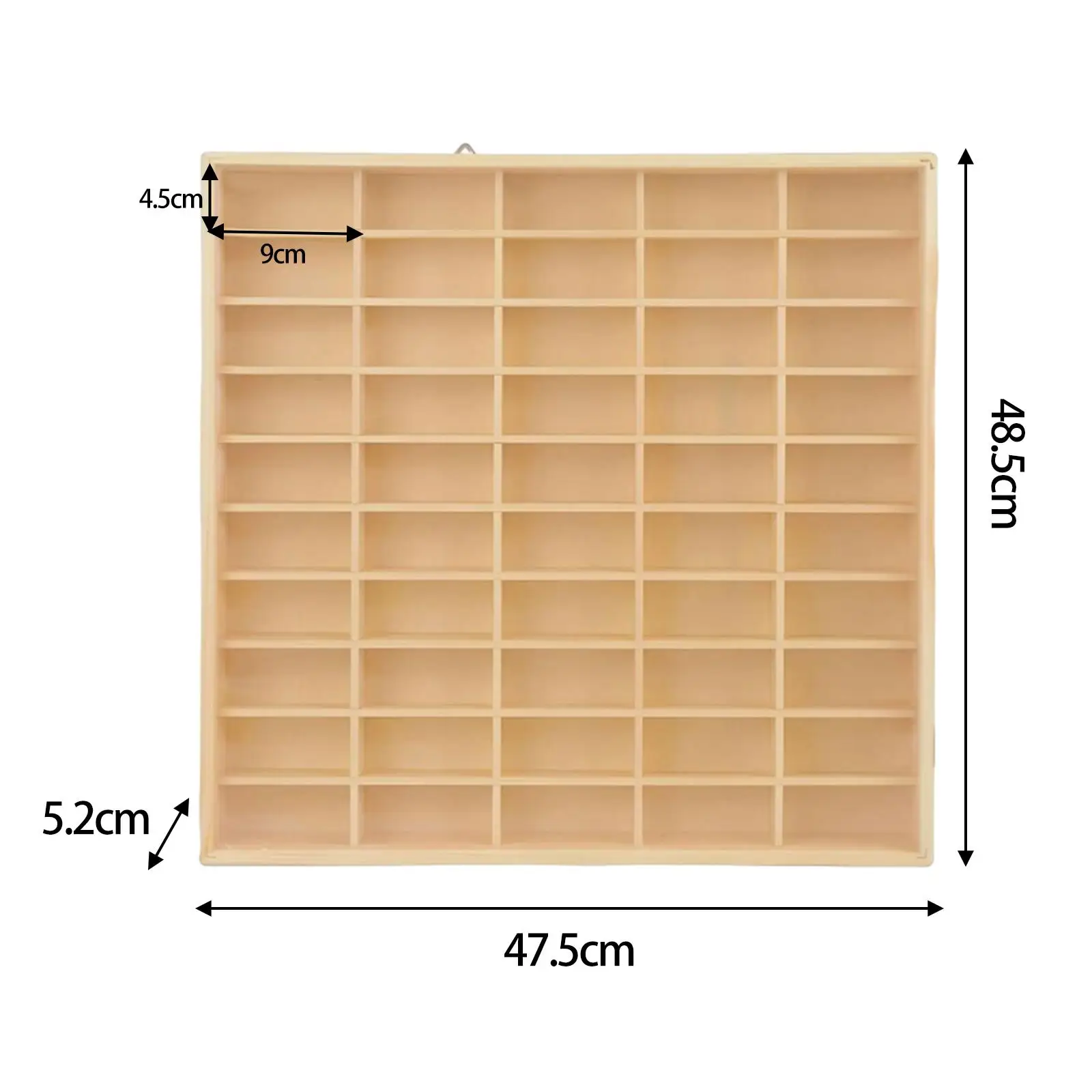Display Shelves Rack Collectibles Wood Showcase Space Saving Figures Display Cabinet for Collection Figures Store Home Tie Rack
