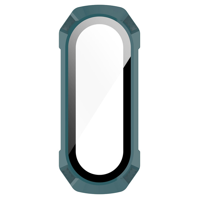 IN 1 Tempered Film Glass Case for Miband 4 5 6 NFC Screen Protector For Xiaomi Mi Band 6 5 4 Hard PC Bumper Protective Cover