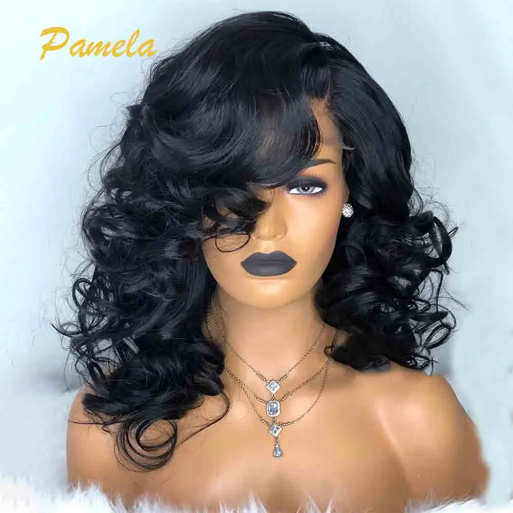 Loose Deep Wave Short Burgundy 13x4 Hd Lace Frontal Human Hair Wig Bob 99J Blonde Glueless Wigs Human Hair Ready To Wear