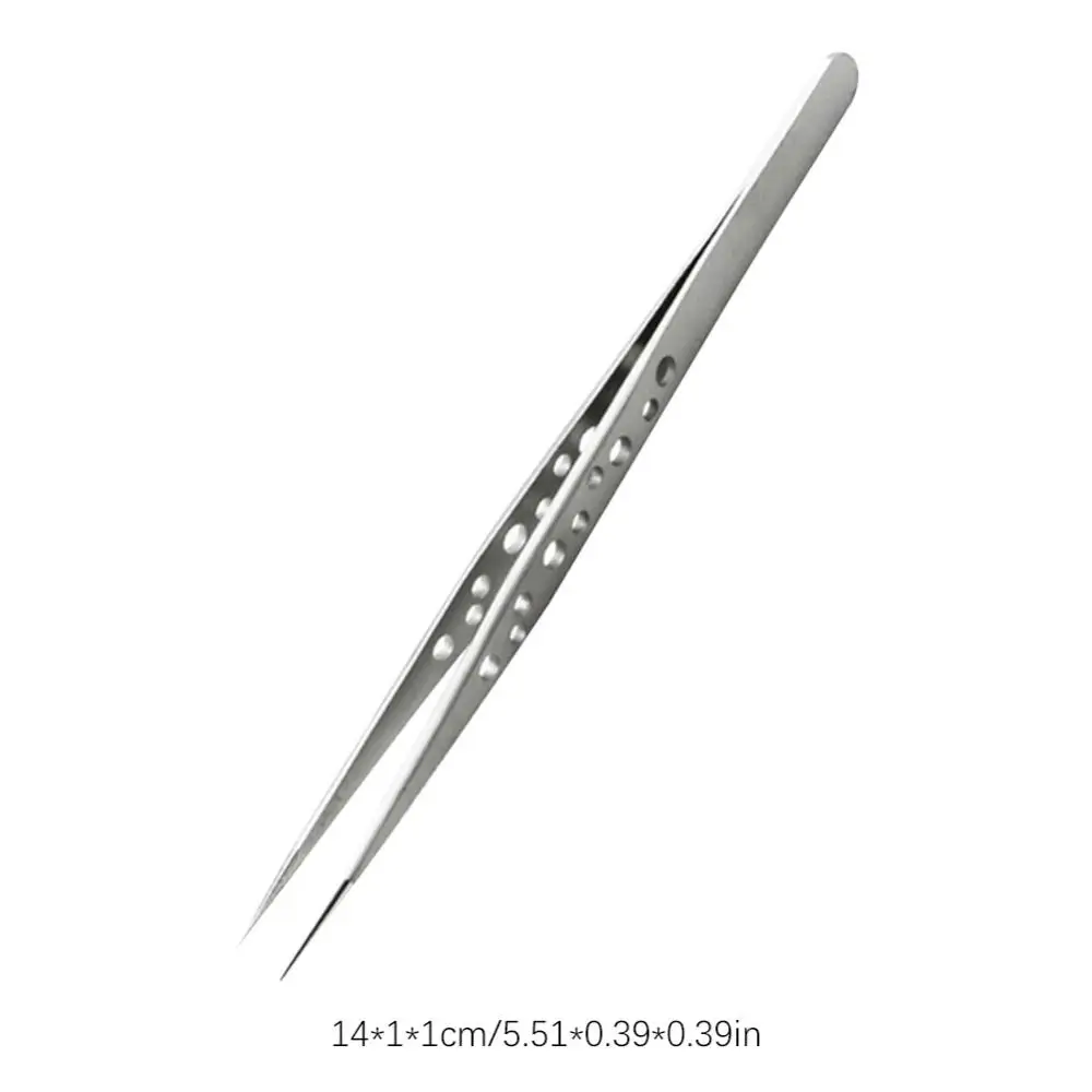 Description Picture 5 of itemIndustrial Tweezers Electronics Anti-static Curved Straight Tip Precision Stainless DIY Hand Tools Sets Forceps Phone Repair