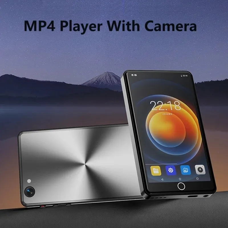 Mahdi MP4 Player With Camera Bluetooth Wifi Android 16gb Touch Screen Hifi Music MP3 Player TF Card Recorder Video Speaker