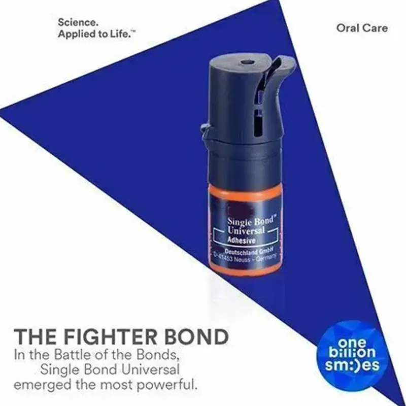 Single Bond Dental Universal Adhesive Light Cure Composite Resin Bonding Agent Teeth Glue 5ML/Bottle dental adhesive