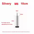 Silvery M6 10CM 1PCS