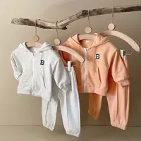 2er Set Baby Kleidung Hoodie Sport – Bild 4