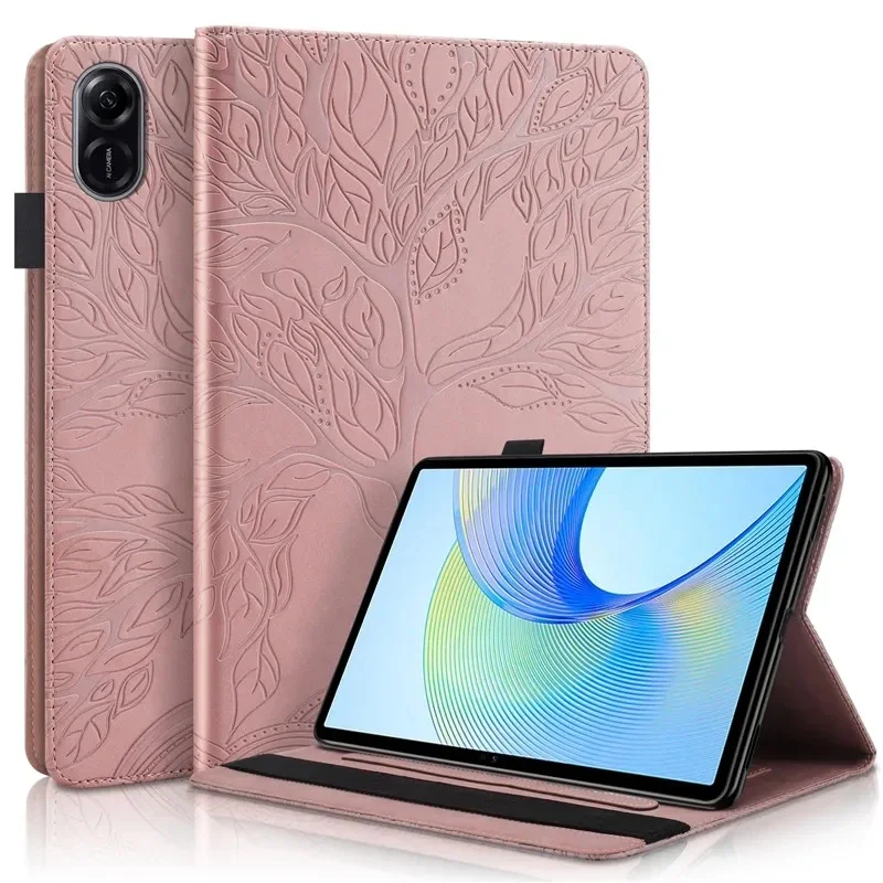 Floral Tree Tablet Case with Card Slots & Stylus Holder - 11.5 Inch