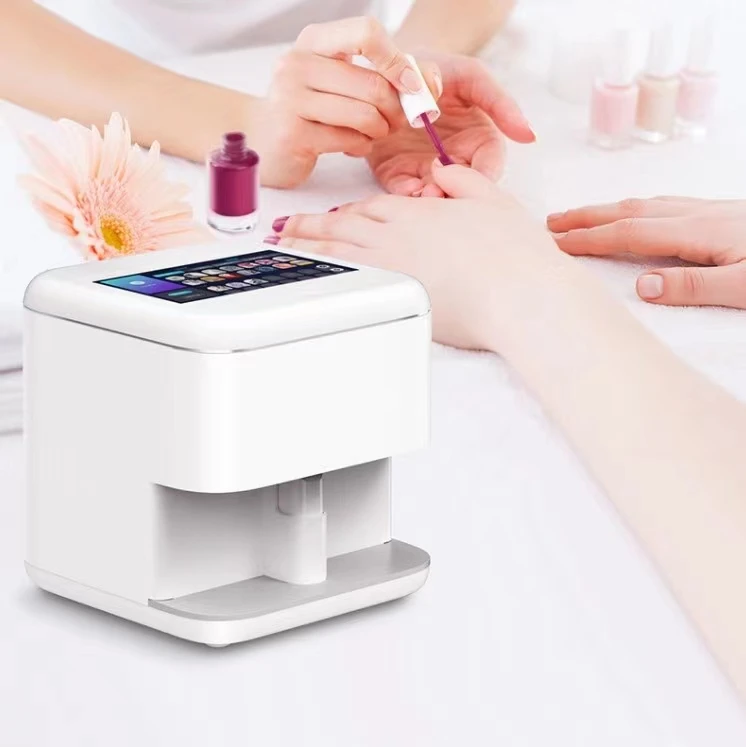 AJ-1001 Smart Digital Nail Art Printer 12V/110V 3D Automatic Nail Painting  Machine Nail Machine DIY Nail Art Machine - AliExpress