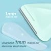 Mini Triangle Eyebrow Trimmer Upgraded 1mm Macro Net Eye Brow Shaper Hair Remover Eyebrow Cutting Portable Face Makeup Tools 5