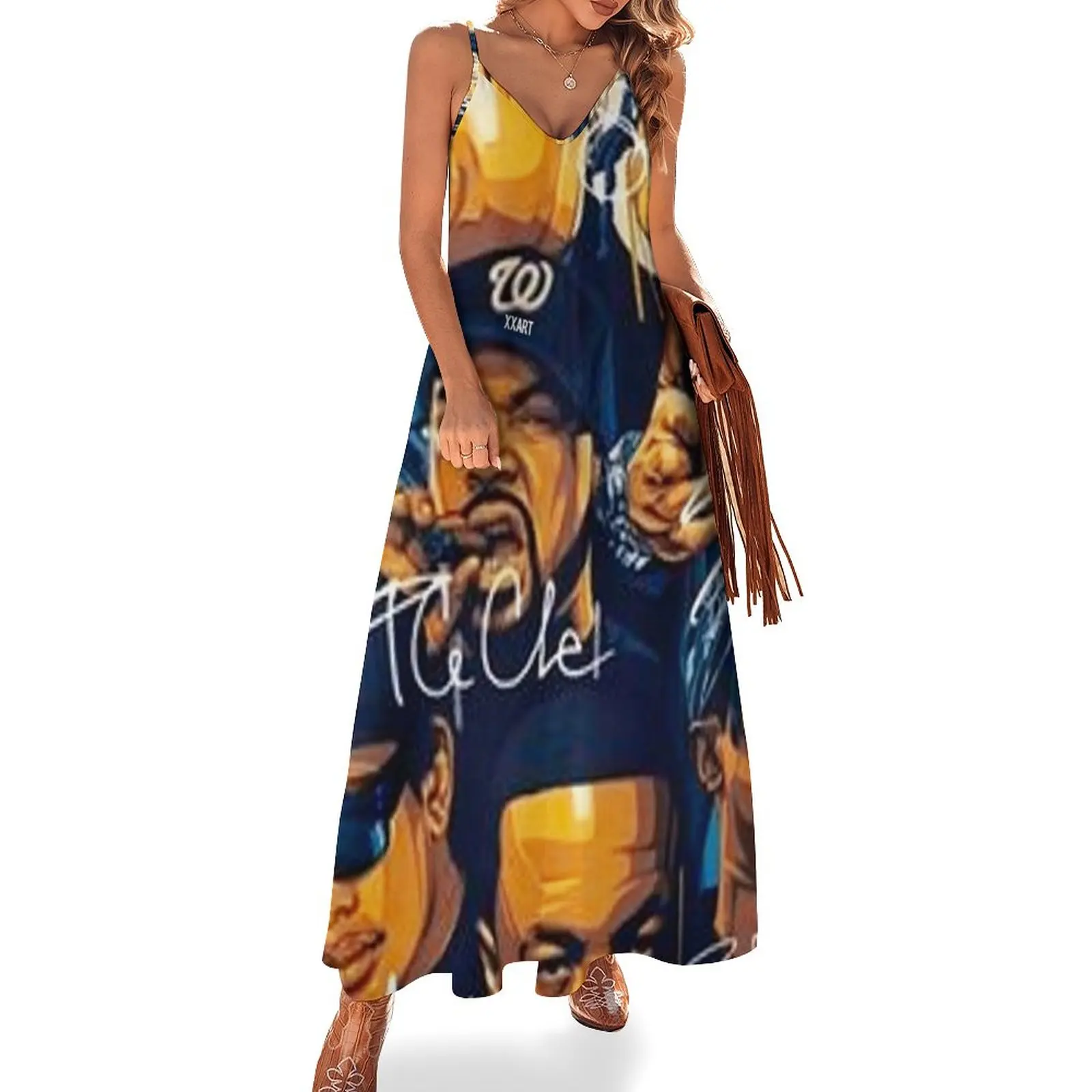 

HipHop 90's Sleeveless Dress elegant chic women dresses promotion dresses for women 2024