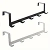 Hooks Over The Door Home Organizer Rack Clothes Coat Hat Towel Hanger Bathroom Accessories Holder Door Hang Creative Coat Hanger 6