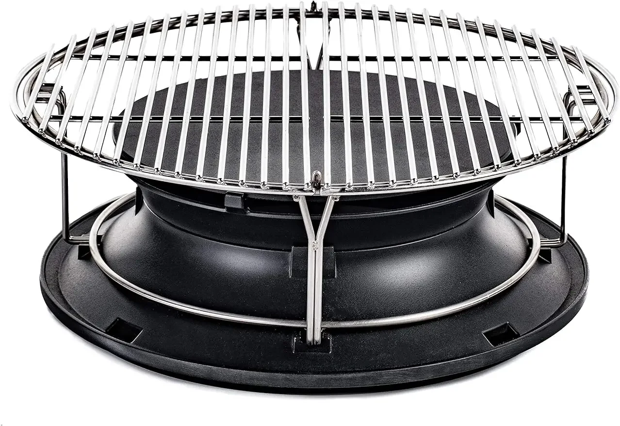 

Kamado Joe KJ-Hyper SloRoller Hyperbolic Smoke Chamber Grill Accessory, Classic Black