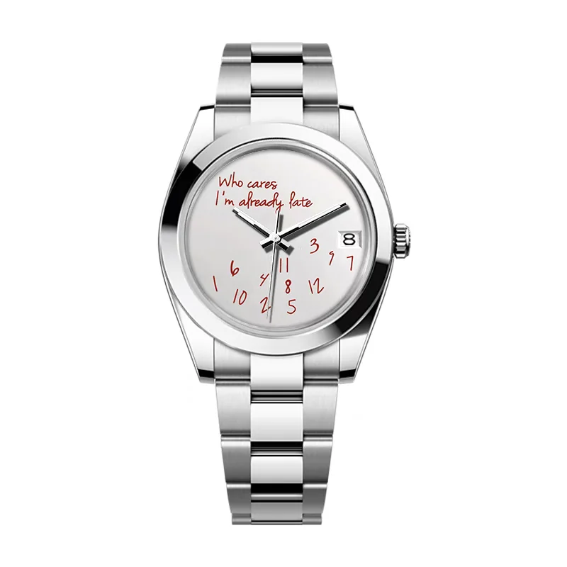 NH35 ساعة NH35 حركة أوتوماتيكية بدون شعار ساعة مزد...