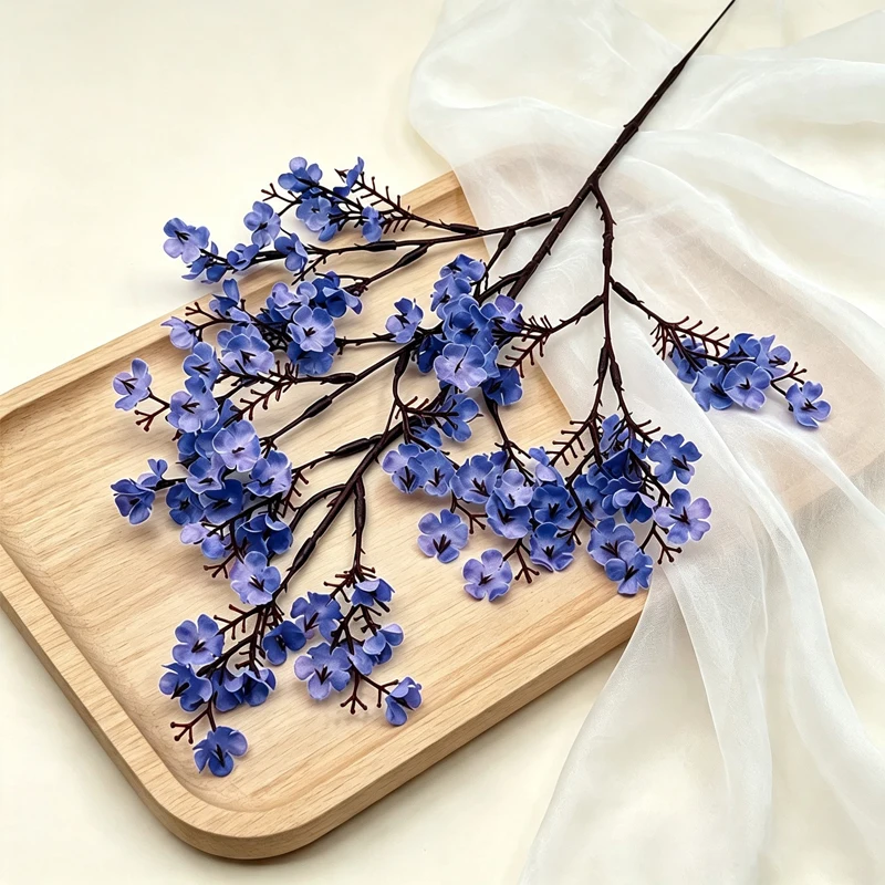 Rami di Fiori di Gypsophila Colorati per Bouquet da Sposa, Decorazioni per Casa e Tavolo, Accessori per Vetrine A3910 - immagine 4