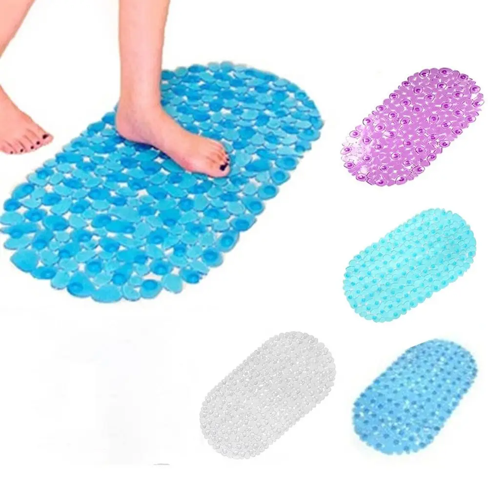 Anti Non Slip Bath Shower Mat Large Strong Suction Slip Resistant