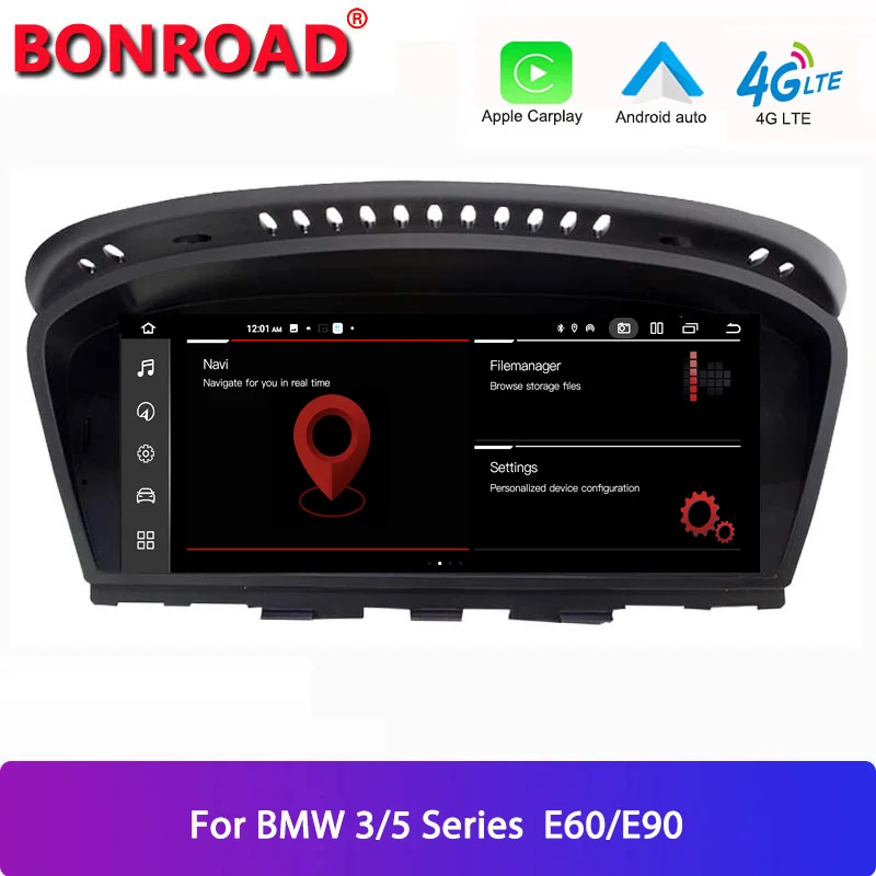 Bonroad Autoradio Multimédia Sans Fil, Apple Carplay, Android Auto