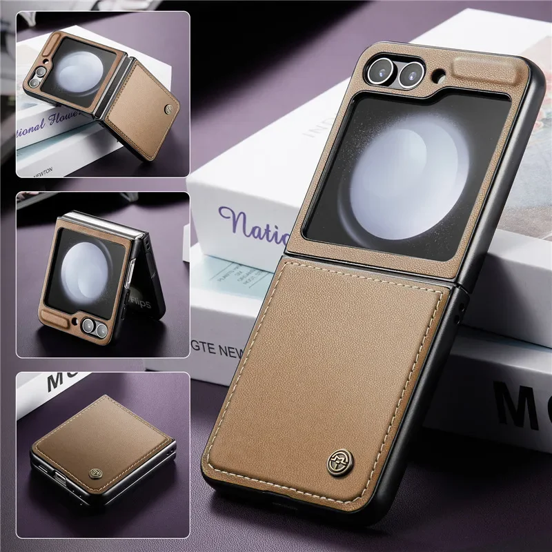Luxury Magnetic Wallet PU Leather Case with Shockproof Card Holder Pocket Cover