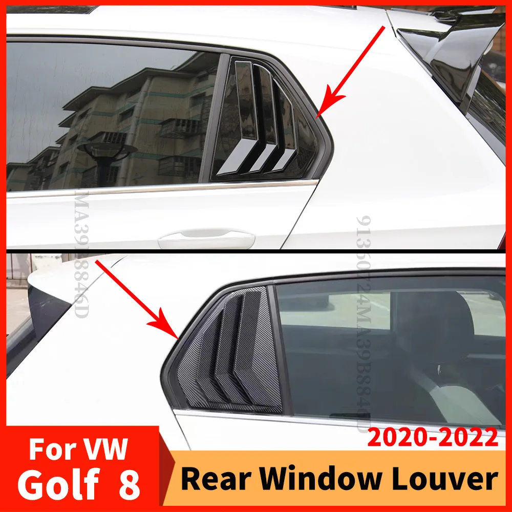 Sport Body Kit Tuning Accessori Copertura Trim Modificato Per Vw Golf 8 Mk8 2020-2022 Lunotto Persiane Persiane Persiane Styling