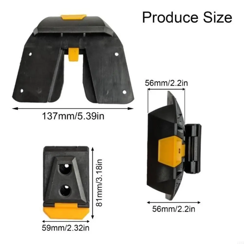 Durable ABS Quick Release Waist Bag Buckle for Tool Belts