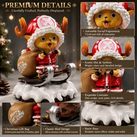 ⁦مجسم توني توني تشوبر (ون بيس) بزي الكريسماس بطول 16 سم | One Piece Tony Tony Chopper Christmas Edition Action Figure 16cm⁩ - الصورة ⁦3⁩