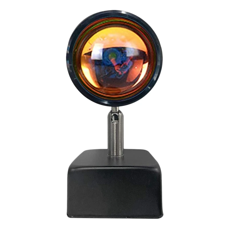 

Проекционная лампа светодиодный Night Светильник проектор атмосферы, USB-лампы для фотосъемки 180 ° для декора спальни и студии