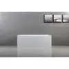 60" Alcove Tub with Drain Hole Glossy White Acrylic Finish 5