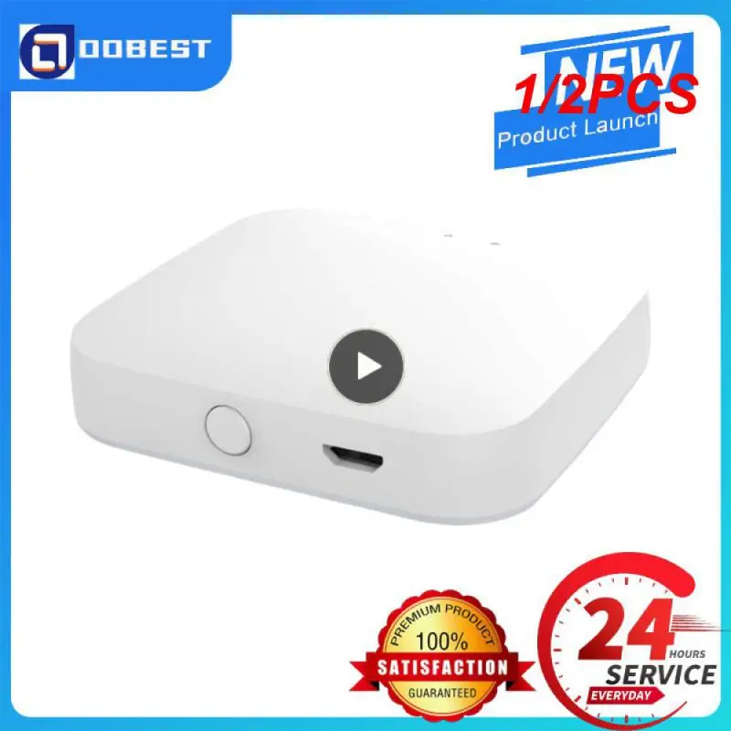 

1/2PCS Tuya ZigBee Smart Gateway Hub Smart Home Bridge Smart Life APP Wireless Remote Controller Works with Alexa Home
