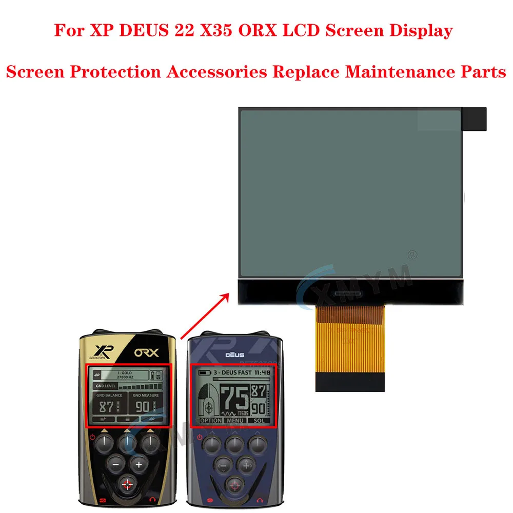 Per Xp Deus 22 X35 Orx Schermo Lcd Displayscreen Accessori Di Protezione Sostituire Le Parti Di Manutenzione
